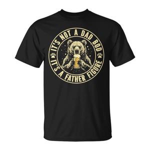 T-shirt Vintage da Uomo con Stampa Serigrafica 'Non è un Corpo da Papà, ma una Figura Paterna' - Manica Corta, Girocollo, Taglia Adulto - Product Image 1