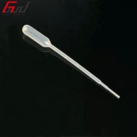 Pipette Pasteur en plastique de 1 ml, 3 ml, 5 ml pour laboratoire