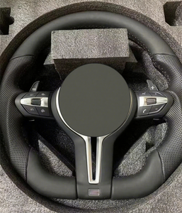 <span class=keywords><strong>Volant</strong></span> M Performance Sport en Cuir Véritable pour Modèles <span class=keywords><strong>BMW</strong></span> Série 3 F10 F30 Design Automobile Élégant - Product Image 1