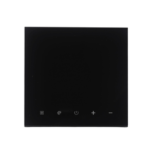 Bộ điều khiển nhiệt kỹ thuật số với màn hình cảm ứng màu đen cho các bộ phận sưởi ấm sàn, giá bán buôn - Product Image 1