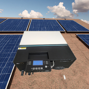Convertisseur solaire <span class=keywords><strong>Axpert</strong></span> <span class=keywords><strong>MAX</strong></span> 8KW 10KW pour réseau électrique, 48VDC, onde sinusoïdale pure, système solaire domestique, double contrôleur MPPT, monophasé >95% - Product Image 6