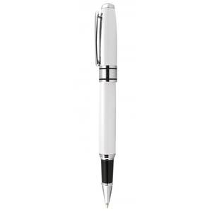 <b>White</b> Chrome Shiny Rollerball <b>Pen</b> Durable Brass Material for Writing - Product Image 2