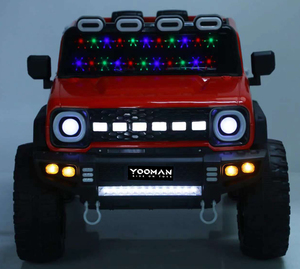 Auto Eléctrico de Juguete para Niños con Música y Luces, Tracción en las 4 Ruedas para Niños de 3 a 8 Años, Material Plástico Resistente - Product Image 4
