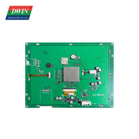 DWIN layar sentuh Lcd dasbor HMI, kecerahan tinggi 8 inci dengan tampilan UART dengan PLC MCU ESP32 Stm32