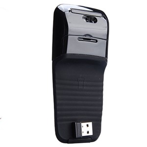 Souris Arc pliable, mince, portable, mini, sans fil, USB, optique 3D, tactile, pour ordinateur portable, tablette, noire, en stock, 3 boutons - Product Image 2