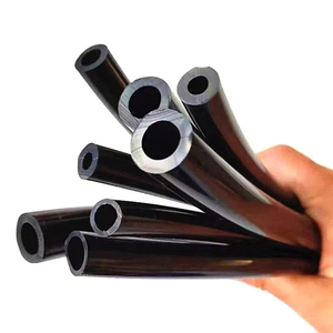 Tuyau flexible en silicone noir résistant à la chaleur, en caoutchouc souple et gel de silice - Product Image 1