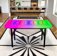 Table de piano interactive à détection tactile LED d'intérieur de style moderne pour les boîtes de nuit, les événements, les familles et les bars Éclairage intelligent CC