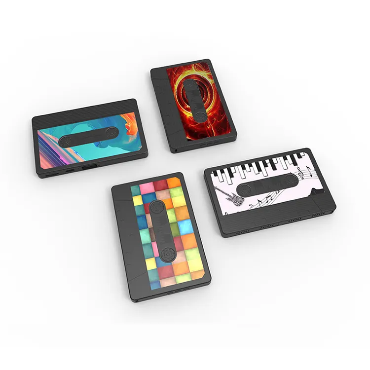 Giftek Tape Style Design BT Speaker Cartoon Stickers Customized OEM Mini Wireless Speaker Factory Directly Retro Battery Usb RGB