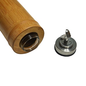 <b>Bamboo</b> Oil <b>Container</b> Cylinder Air Tight Lid For Kitchen Storage Bottle - Product Image 5