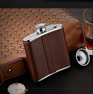 Rò rỉ bằng chứng khắc Flask Whisky Flask thép không gỉ Pocket Hip Flask cho rượu - Product Image 4