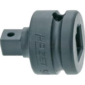 HAZET - 9007S Reducer <b>impact</b> 1/2''-3/8'' with borehole - EAN 4000896072545 <b>IMPACT</b> <b>SOCKETS</b> AND ACCESSORIES - Product Image 1