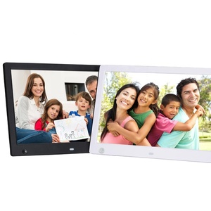 Fabrik Großhandel <span class=keywords><strong>Motion</strong></span> sensor 12 zoll Hängen TV Digital Foto Rahmen mit Power Adapter Wand Montage Stehen - Product Image 1