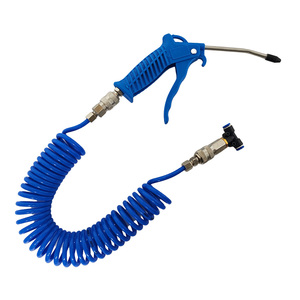 Kit de pistolet à air comprimé industriel avec tuyau enroulé en PU pour le nettoyage des ateliers de camions -001 - Product Image 2