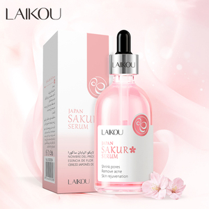 Sérum pour la peau LAIKOU Sakura, soin hydratant, éclaircissant, anti-âge, sérum à l'acide hyaluronique, sérum pour le visage liquide japonais - Product Image 1
