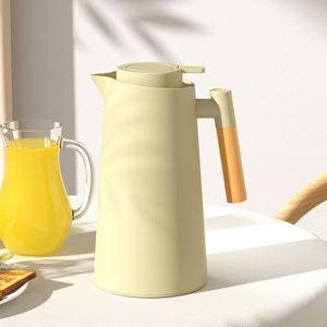 Nordic Solid Wood Handle 201 Stainless Steel Coffee Pot Glass Inner Liner Insulated Household Large Capacity Travel Smart <b>Kettle</b> - Product Image 5
