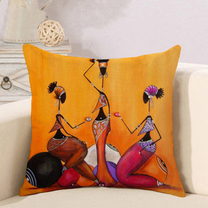 Housses de <span class=keywords><strong>coussin</strong></span> décoratives africaines en tricot carré 45cm * 45cm pour la maison, l'hôtel et l'hôpital. - Product Image 2