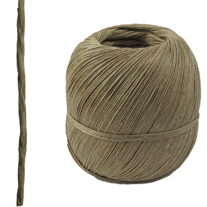 Filo di Canapa Bramante Lucidato N. 10 (bobine da 100 grammi) O/ 0,4 mm. - Product Image 1