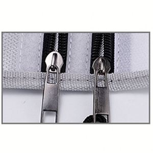 CUSTOM Two-layers Zipper <b>Bag</b> with Sticker Closure Large Fireproof Money Fire Proof Holder Safe <b>Document</b> <b>Bags</b> - Product Image 2