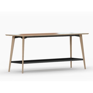 Simple Design Modern Restaurant Kitchen <b>Outdoor</b> Metal Long Bar <b>Table</b> Wood Coffee Bar Chairs and <b>Table</b> Storage of Steel - Product Image 6