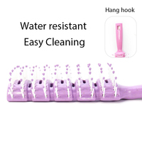 Brosse à cheveux Eco Vent en nylon doux, en paille de blé, mini peigne démêlant, pour hommes et femmes, ionique, laser, séchage rapide