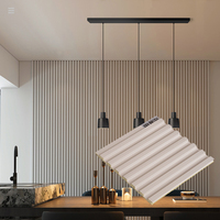 Panneau mural en PVC 3D cannelé personnalisable, durable, décoratif pour intérieur, grille facile à installer, design moderne, pour la maison