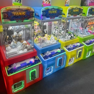 Char à pièces combattant petits jouets en peluche grue poupée vente Mini griffe Machine <span class=keywords><strong>jeu</strong></span> d'arcade pour les enfants - Product Image 4