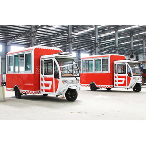 Trung Quốc Năng Lượng Mới Nhỏ Thực Phẩm Điện Xe Tải Trailer Bán Hàng Tự Động Thực Phẩm Hot Dog Donut Snack Cà Phê Panini Xe Tải Thực Phẩm Di Động Để Bán - Product Image 6