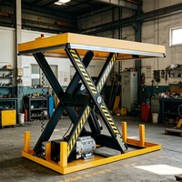 Plateforme élévatrice à ciseaux fixe hydraulique pour quai de chargement et centre logistique