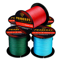 Newbility prix de gros 8X ligne de pêche 5 couleurs 100M-1000M PE tressé ligne de pêche