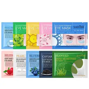 Plantenextract Organisch Fruit Kristal Collageen Lipmasker Zacht Natuurlijk Collageen Verkoelend Slaappleister Oogmasker Gel