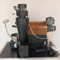 Santoker 100g 200g 300g 500g Machine à torréfier les grains de café Torréfacteur de cacao électrique Café professionnel Grains torréfiés