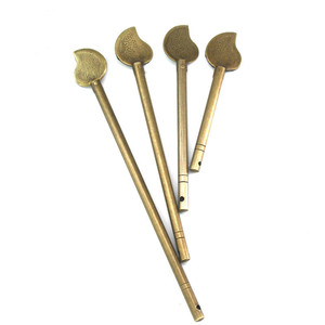 Guan Gong <b>Knife</b> Brass Pins 6.5cm 9cm 12cm 15cm Solid Core For Chinese Furniture <b>Locks</b> - Product Image 5
