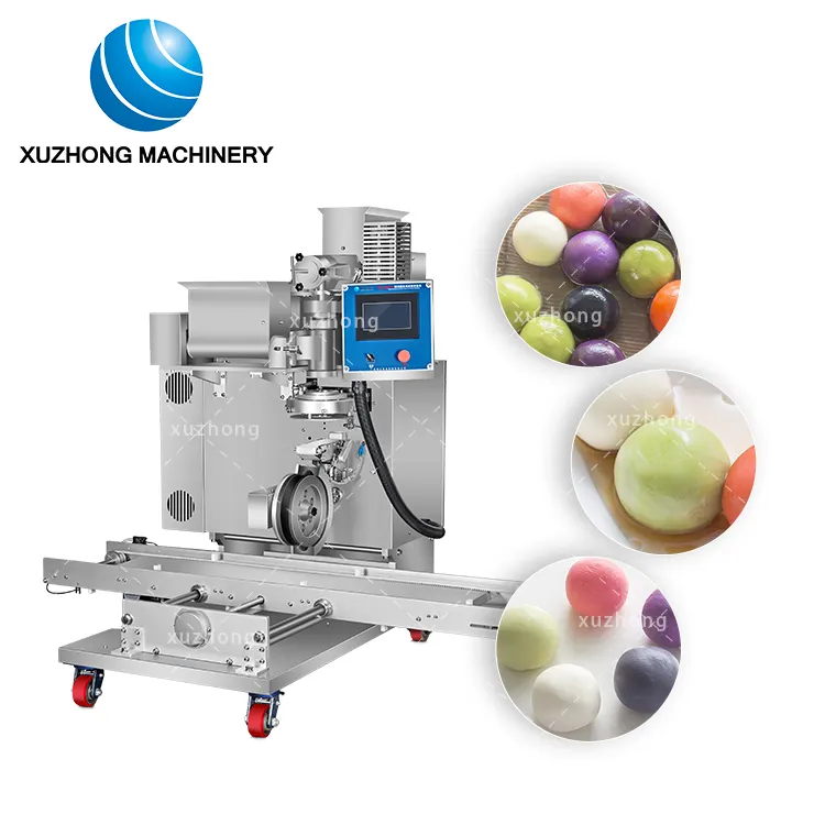 Dough Ball Making Machine High Efficiency Small Dough Balls Maker Filling Machine Industrial Automatic Dough Divider Rounder