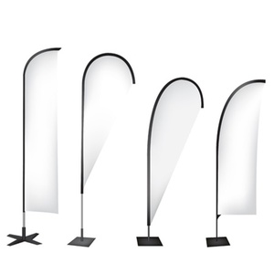 Weihai WZRODS Publicidade Banner Fornecedor de boa qualidade Blade Wind Drop Shape <span class=keywords><strong>4</strong></span> in 1 <span class=keywords><strong>Flag</strong></span> <span class=keywords><strong>Pole</strong></span> For Display vendas
