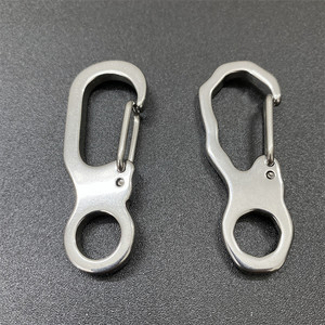 304 Stainless Steel Keychain for Mens Belt Buckle <strong>Car</strong> Keychain Outdoor Hiking Accessory <strong>Hook</strong> for Hanging Water Bottle - Product Image 2