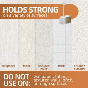 360 °   Sèche-cheveux mural mains libres réglable avec support de rangement - Product Image 6