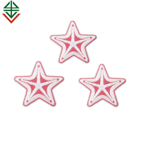 Dễ Thương Phim Hoạt Hình Đại Dương Chủ Đề Sắt Trên Thêu Nàng Tiên Cá Đuôi Seashell Conch T Áo Sơ Mi Vá Thêu - Product Image 5