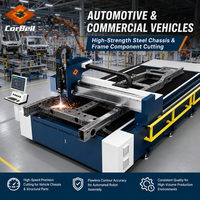 Mesin Pemotong Laser CNC Pabrik Produksi Massal Industri Pengolahan Plat Logam Presisi Kecepatan Tinggi 2G 132m/menit