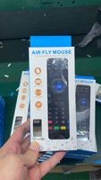 Air Mouse cerdas Remote Control MX3 2.4G, Keyboard bekerja untuk Android 9.0 TV kotak tanpa lampu latar