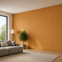 Panel Dinding SPC Motif Kayu untuk Pelapis Dinding Interior Proyek Dekorasi Bangunan
