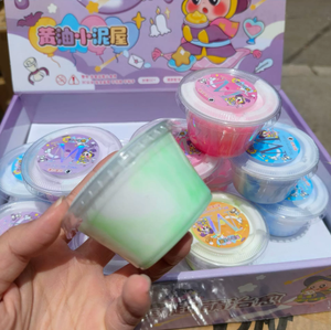 Kit de slime 12 couleurs, pâte à modeler unisexe, jouet sensoriel pour enfants de 5 à 7 ans - Product Image 6