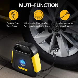 Portable Car Accessories Electric Compressor 12V Air Compressor Pump Car Tyre Inflator