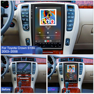 12.8" Car Radio Android 15 Screen For Toyota Crown S180 S182 S184 2003-2008 Multimedia Video Player GPS Stereo CarPlay HeadUnit - Product Image 6