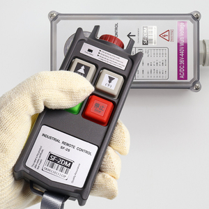 Customizable 2 Buttons Fast and Slow Dual <strong>Speed</strong> Crane Remote Control Wireless With Iock Long Distance Wireless Switch - Product Image 1