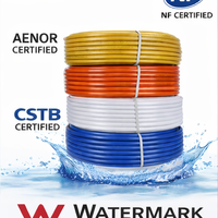 Tuyau composite de plomberie PEX AL PEX certifié ACS NF, tube multicouche Pert Al Pert