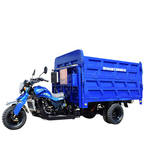 Motocyclette hydraulique à benne ouverte vendue directement d'usine pour le transport de marchandises - Product Image 1