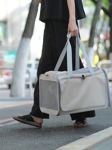 Factory-Direct Nylon PVC Pet Carrier-Spacious for 2 Cats Top <b>Window</b> Handheld Sling Foldable - Product Image 6