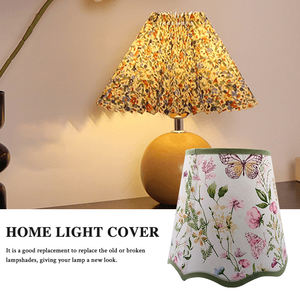 OEM Custom Multi-Style Fabric Lamp Covers &amp; Shades Weave <strong>Lampshade</strong> for Home Table Light Wall Lamp - Product Image 3