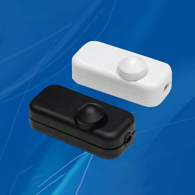 Table Lamp LED Inline Cord Dimmer Switch 220V Durable European Light Switch