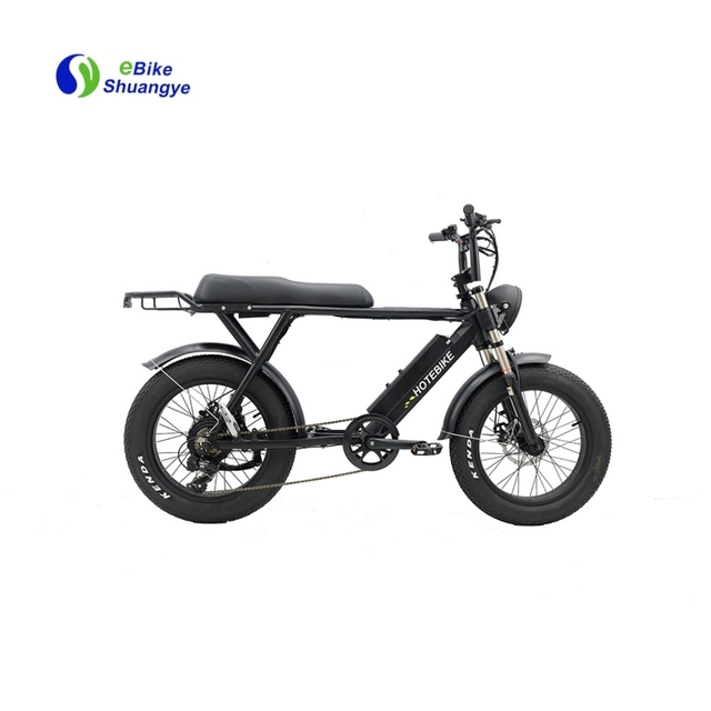 High Power 20 Inch 1000w Fat Tire Electric Bicycle Fat Wheel Bike 48v E-bikes Down Tube E Bike Cycle